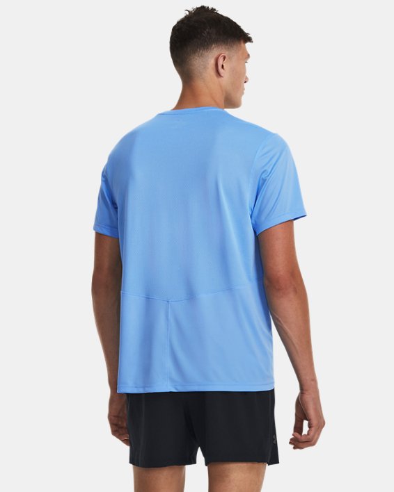 Men's UA Speed Stride Graphic Short Sleeve in Blue image number 1